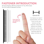 HASTHIP® Quick Clothing Stapler Handheld Sewing Machine Quilt Tacking Gun Micro Stitching Machine Tagging Stitch Tool Kit for Clothing, Quilting, Tailoring