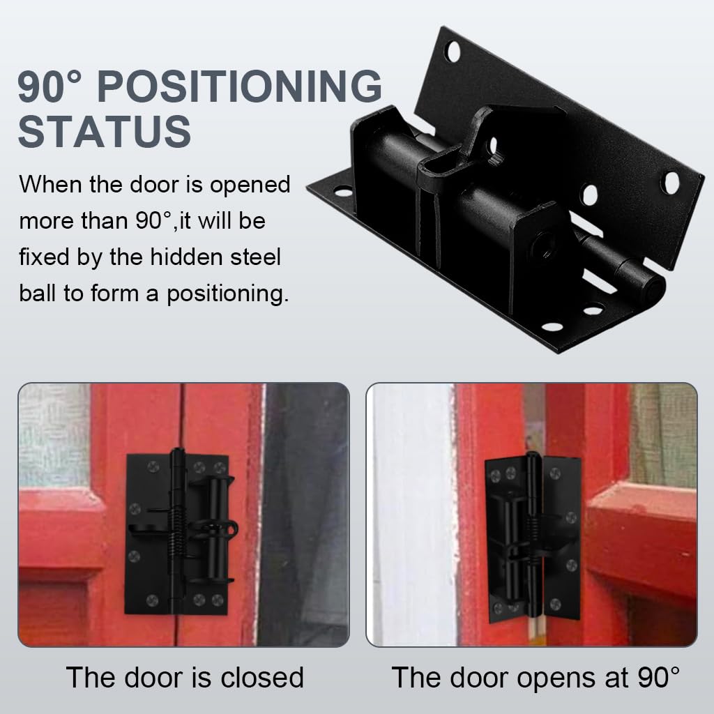 HASTHIP® Cabinet Door Hinge, 90° Self-Closing Cabinet Door Hinge
