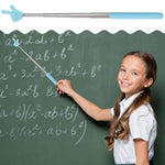 HASTHIP Telescopic Teachers Pointer 4Pcs for Classroom Use with Metal Build and Grip | Compact Colors