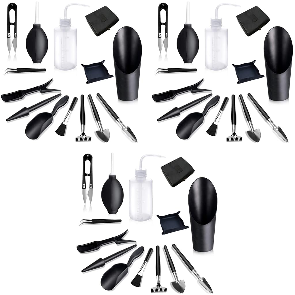 HASTHIP Gardening Tools Kit for Home Gardening with 42PCS Set and Storage Bag | Transplanting and Seedling Tools