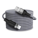 Light-ning Charging Cable 27W 3A Fast Charging Cable 10ft Long Light-ning Charging Cable Data Cable Support 480Mbps Data Transmission Compatible with Phone