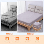 HASTHIP Fitted Sheet Fasteners Set for Secure Mattress Corners with Slide In Pin | Pack of 4