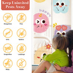 HASTHIP Curtain Door for Home with Hands-Free Magnetic Closure 210 x 100cm Mesh | Kid & Pet Friendly Mosquito Guard