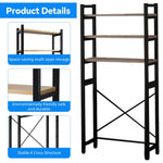 HASTHIP Washing Machine Storage Rack for Laundry Room with 3 Layer Shelves and Adjustable Feet