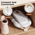 HASTHIP® Electric Shoe Dryer- Folding Boot Dryer for Work Boots, Shoe Dryer and Deodorizer, Smart 4-Timer Control, Safe 48°C Heat, Quick Drying 360° Air Circulation Shoe Dryer for Shoes, Boots, Gloves