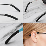 HASTHIP Specs Holder for Glasses with Anti Slip Silicone Ear Grips | 2 Pairs Soft Retainers