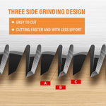 HASTHIP Hand Saw for Woodworking and Gardening with 30cm Dual Side Blade | Smooth Wooden Handle