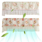 HASTHIP Air Conditioner Cover for 1–1.5p Units featuring Lace Floral Print Cloth | 2 Pack