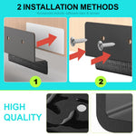 HASTHIP Foot Pull for Kitchen Cabinet Doors with Touchless Hands Free Design | Carbon Steel