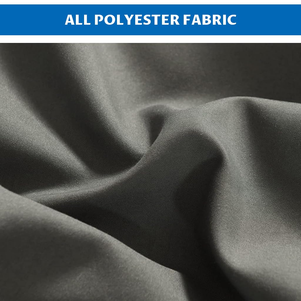 HASTHIP Furniture Dust Cover for Bed featuring 2.4×2 m polyester fabric in dark grey | protects sofas and tables