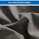 HASTHIP Furniture Dust Cover for Bed featuring 2.4×2 m polyester fabric in dark grey | protects sofas and tables