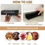 HASTHIP® 27cm Humane Mouse Trap Cage - Continuous Rat Trap Cage for House Patio - Self-Locking Mousetrap - Reusable Enlarged Smart Rat Catcher & Rodent Trap for Mice, Pets, Rodents