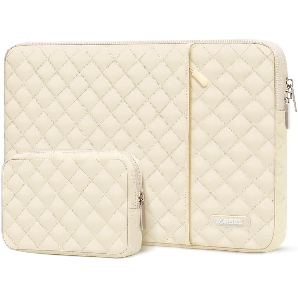 HASTHIP® Padded Sleeve Set for 15-15.6 Inch Laptops