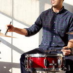 HASTHIP Drum Brushes for Jazz and Blues with Retractable Wires and Stainless Steel Tips