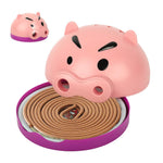HASTHIP Incense Holder for Yoga and Meditation with Ventilated Pig Nose Lid | 7.09 in Odor‑Resistant Box