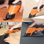 Serplex® 3.6V Cordless Electric Scissors with Safe Lock, Cardboard Cutter Electric Fabric Scissors with Tungsten Steel Blades, 2000mAh Rechargeable Fabric Cutter for Crafts Leather Carboard Plastic