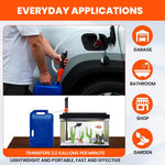 HASTHIP® Electric Oil Transfer Pump Long Nozzle Electric Siphon Pump for Gas, Fuel, Diesel, Battery Operated Portable Oil Transfer Pump