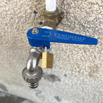 HASTHIP Water Faucet for Outdoor Spigots featuring 1/2 in Thread and Lockable Zinc Alloy Design