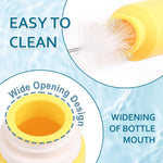 HASTHIP® 16 Pack Travel Bottles Set - Approved Leak Proof Silicone Squeezable Containers for Toiletries, Conditioner, Shampoo