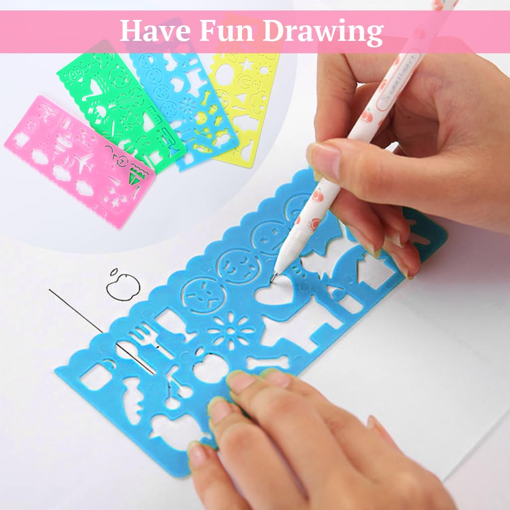 HASTHIP DIY Canvas Pencil Pouches Kit for Kids and Adults with 12 Pens | 10 Blank Cotton Bags
