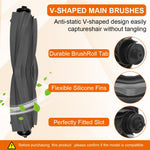 HASTHIP Replacement Parts for Dreame L10 Prime with 9 Pcs Kit including Brushes and Filters