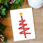 HASTHIP Christmas Ribbon Roll for Gift Wrapping with Merry Print 25 Yard 1cm Red | Holiday Crafts and Decorations