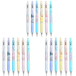 HASTHIP Kawaii Ball Pen Set for School and Office with 0.5mm Tip and Click Design | 18PCS