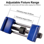 HASTHIP® Honing Guide System Chisel Sharpening Kit for Woodworking, Honing Guide Jig for Woodwork, Adjustable 0-55mm Clamp, Honing Guide Sharpening Jig Woodworking Tools Precision Sharpening Jig