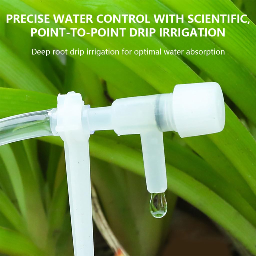 HASTHIP Slow Drip Irrigation Kit for Gardening with 5 Meter Water Pipe & Filter | DIY Setup