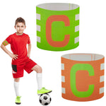 HASTHIP® Senston Soccer Ball Captains Armbands for Adult and Youth 2Pcs-Multicolor