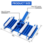 HASTHIP Pool Vacuum Head for Ground Pool with 14 in Wide Coverage and Swiveling Neck | Universal Fit