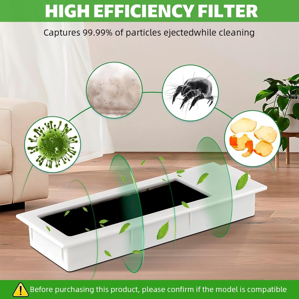 HASTHIP Replacement Accessories for Ecovacs Deebot T20 Omni and Pro | 10Pcs Kit with Side Brushes, Mop Pads, Filters and Dust Bags