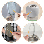 HASTHIP Shower Head Cleaner Tool for Unclogging Nozzles with 10 Fine Nylon Brushes | 4.3 in Detail Cleaning Set