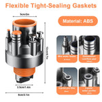 HASTHIP Universal Anti-Odor Sink Drain Connector for Dishwasher & Water Purifier
