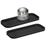HASTHIP® Silicone Kitchen Sink Tray for Countertops-Kitchen Sink Caddy Sponge Holder(Set of 2)