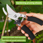 HASTHIP Hand Pruner Cutter for Gardening with Safety Lock and High Hardness Steel Blades