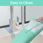 HASTHIP Silicone Baking Mat 29x21 in for Pastry and Bread with Edge Heightening | Non-stick Food Grade Surface