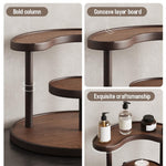 HASTHIP® Wooden Display Organizer Stand, Bamboo Vanity Organizer