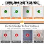 HASTHIP Wall Hooks 30 Pack for Bathroom and Kitchen | Strong Self Adhesive Clear Design