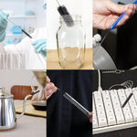 HASTHIP Straw Cleaner Brushes for Water Bottles and Sippy Cups 24PCS 8 Inch Nylon Kit