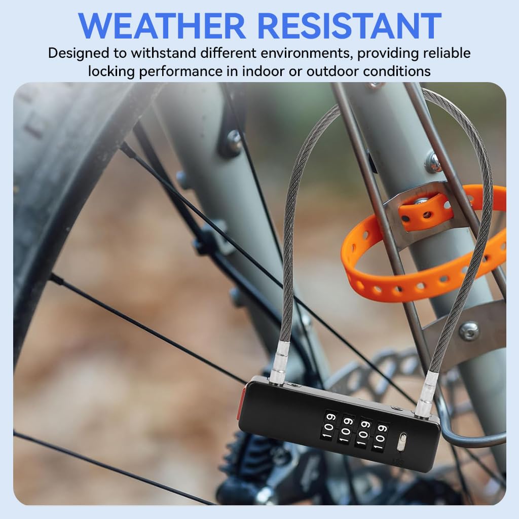 HASTHIP® 60cm Combination Cable Lock
