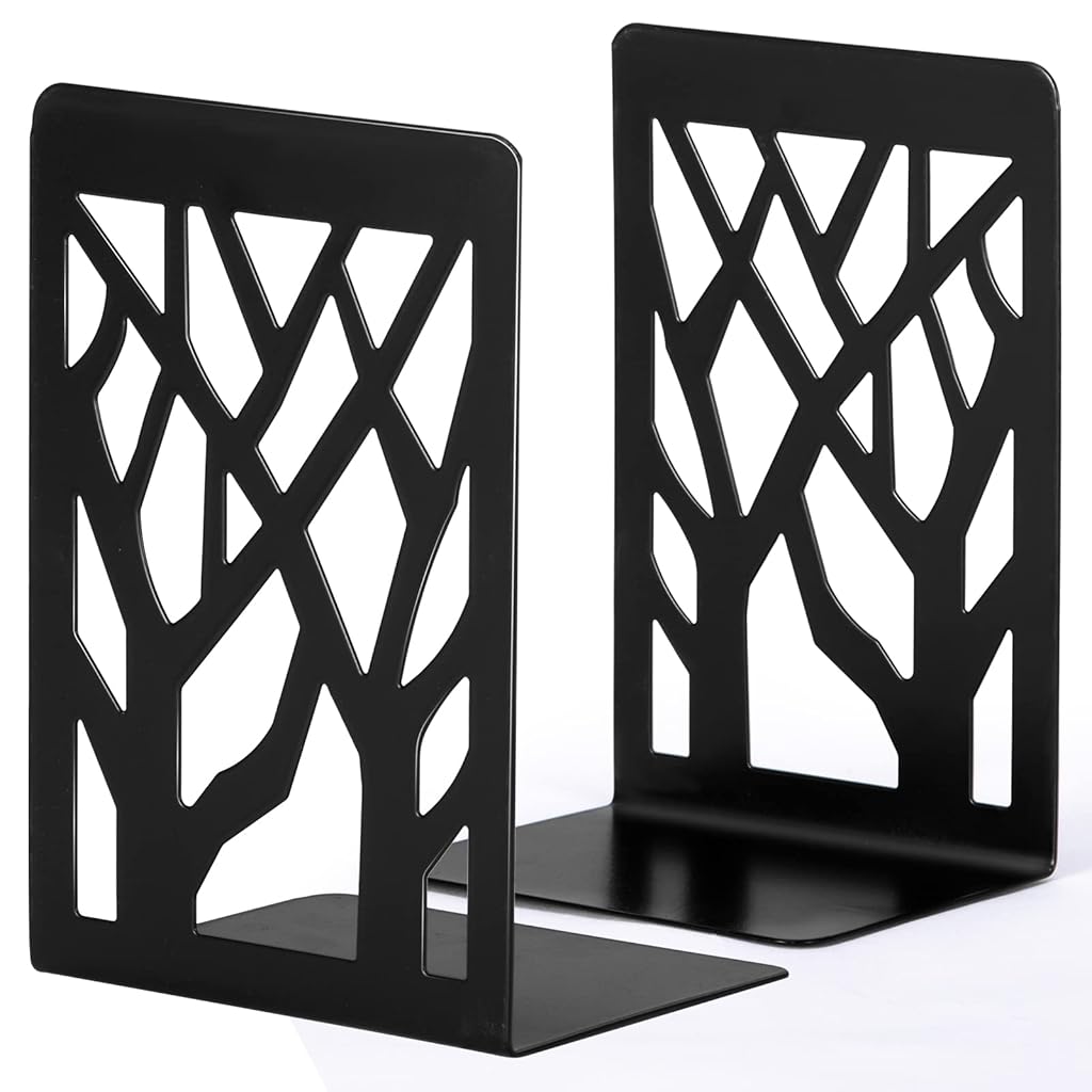 HASTHIP® Book Ends, Bookends, Book Ends for Shelves