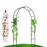 HASTHIP Garden Plant Support Cages for Creepers and Climbers featuring 120cm Adjustable Plastic Trellis | Ideal for Indoor and Outdoor Gardening