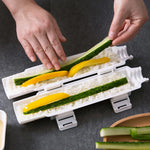 HASTHIP Sushi Making Kit for Beginners with Roller Bazooka and 2PCS Bamboo Mat | DIY Home Rolls
