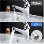 HASTHIP Cache Aerator Set for Sink Faucets with 12 pcs and 6 Removal Keys | ABS Material