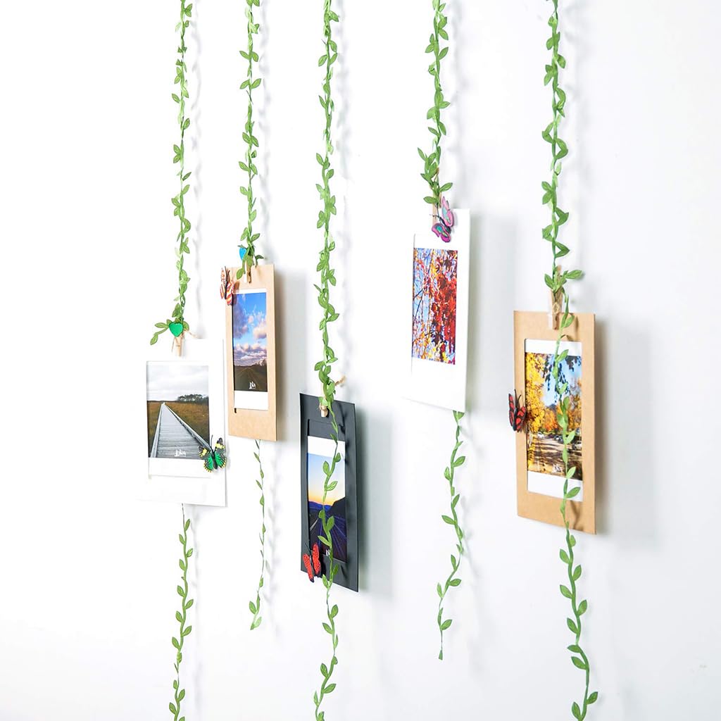 HASTHIP Paper Willow Leaf Strips for Wreaths and DIY Decor featuring 20 Meters Sustainable Material | Natural Look Home Decoration