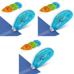 HASTHIP Adhesive Runner Roller Tapes for Scrapbooking and DIY Crafts 8mm x 8m 3 Pack | Smooth Fast Rolling Glue Applicators