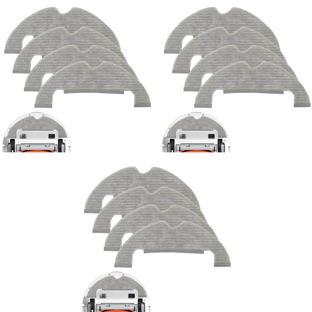 HASTHIP Mopping Cloth for Mi Robot Vacuum Cleaner X10 with Precise Fit and 3PCS Microfiber Set