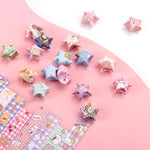 HASTHIP Origami Art Papers for Lucky Star Crafting with 2080 Sheets & 8 Kawaii Designs