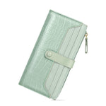HASTHIP® Slim Wallet Women with RFID Blocking Bifold Leather Wallet Credit Card Holder Clutch Wallet